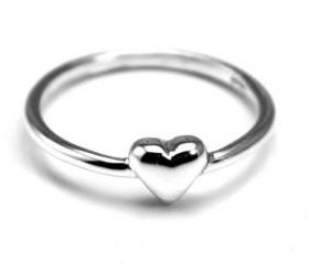 Sterling Silver Heart Ring