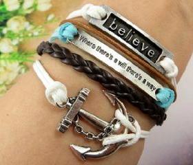 Vintage Believe Bracelet